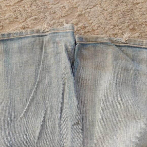 VINTAGE Y2K Guess Premium Daredevil low-rise bootcut jeans size 27 - Picture 13 of 16
